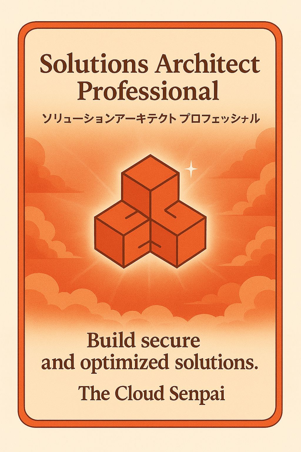 Solutions Architect Professional — collectible anime-style card